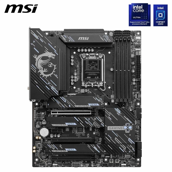 MSI Z890 GAMING PLUS WIFI SOKET 1851 DDR5 9200MHZ - 7