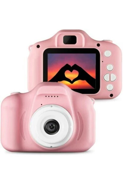 Çocuklar Için Mini Eğitici Dijital Fotoğraf Makinesi 5 Adet Oyun Video Fotoğraf Çekimi Cmr9 - Resim 4