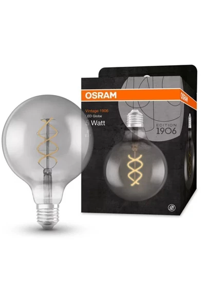 OSRAM LED GLOBE FLAMENT 4W FÜME