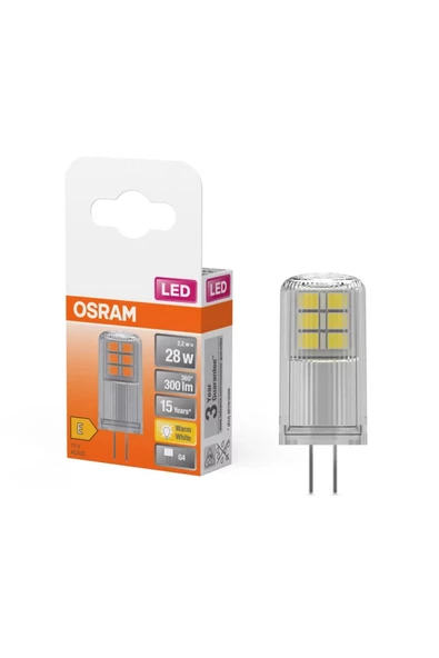 OSRAM LED KAPSUL G4 2.6W SARI IŞIK