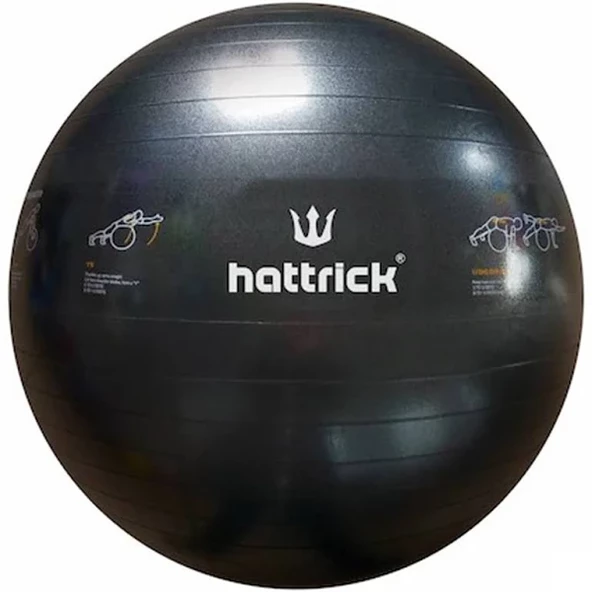 Hattrick  Hb 65 65 Cm Pilates Topu Siyah
