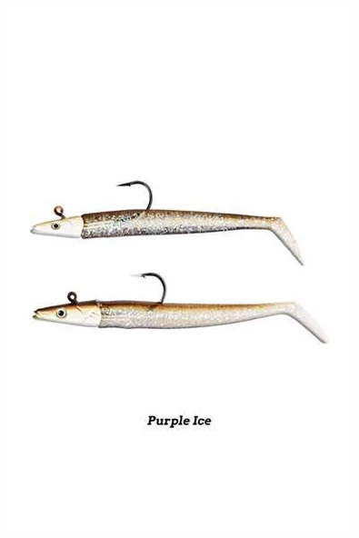 Fujin Zand Eel 11cm 7gr-14gr Double Body+Head Silikon Balık  Shiny Yeel - 8