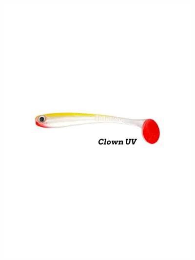 Fujin Bomb Shad 85mm Slikon Balık  Browny - 8