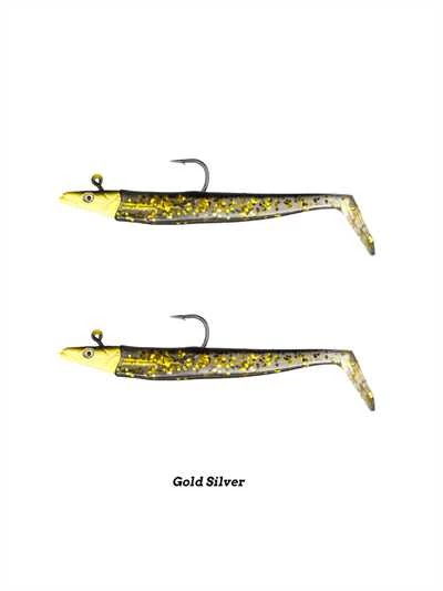Fujin Zand Eel 11cm 7gr-14gr Double Body+Head Silikon Balık  Shiny Yeel - 6