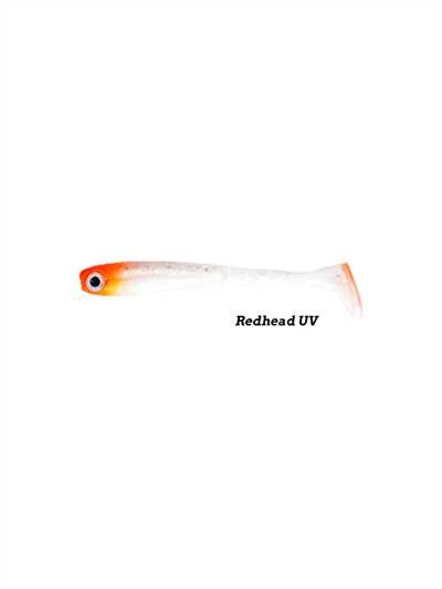 Fujin Bomb Shad 85mm Slikon Balık  Browny - 4