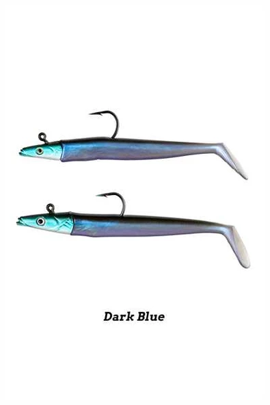 Fujin Zand Eel 11cm 7gr-14gr Double Body+Head Silikon Balık  Shiny Yeel - 9
