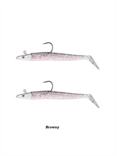 Fujin Zand Eel 11cm 7gr-14gr Double Body+Head Silikon Balık  Shiny Yeel - 3