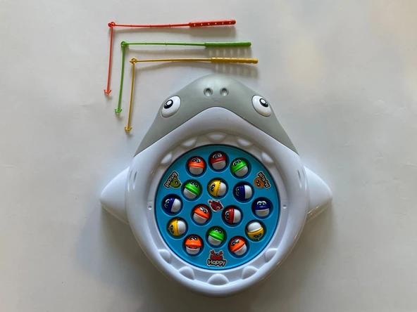 CTOYS Neşeli Balıklar Sesli ve Hareketli Balık Tutma Oyunu - 3