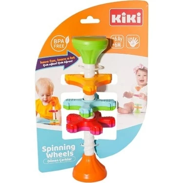Kiki 2401 Dönen Çarklar Bebek Oyuncak - 3