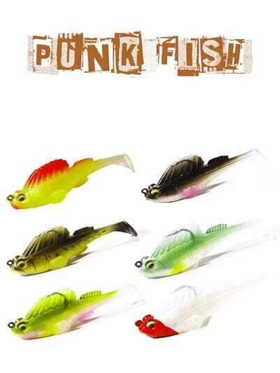 FUJIN Punk Fish 8cm 14gr Silikon Yem  01