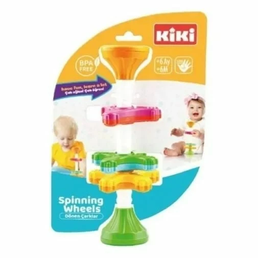Kiki 2401 Dönen Çarklar Bebek Oyuncak - 2