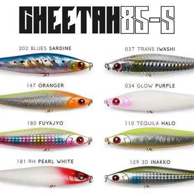 Fujin Cheetah 85S 20gr 8.5cm Maket Balık  147 Oranger