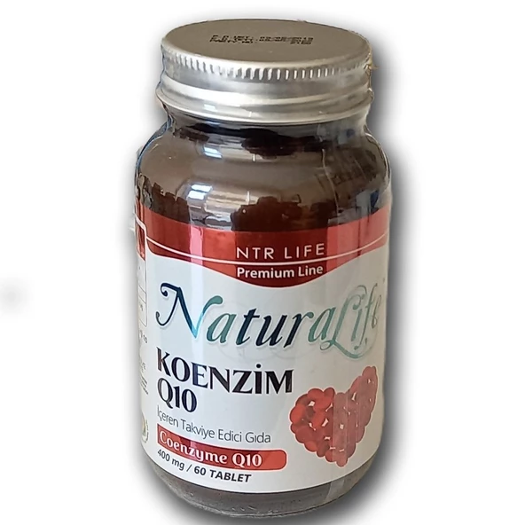 Natura Life Koenzim Q10 125mg 60 Tablet ürün görseli