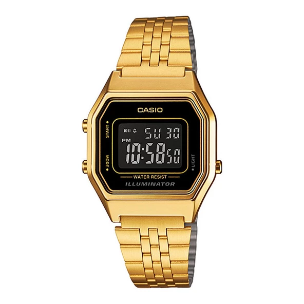 Casio LA680WGA-1BDF Unisex Kol Saati