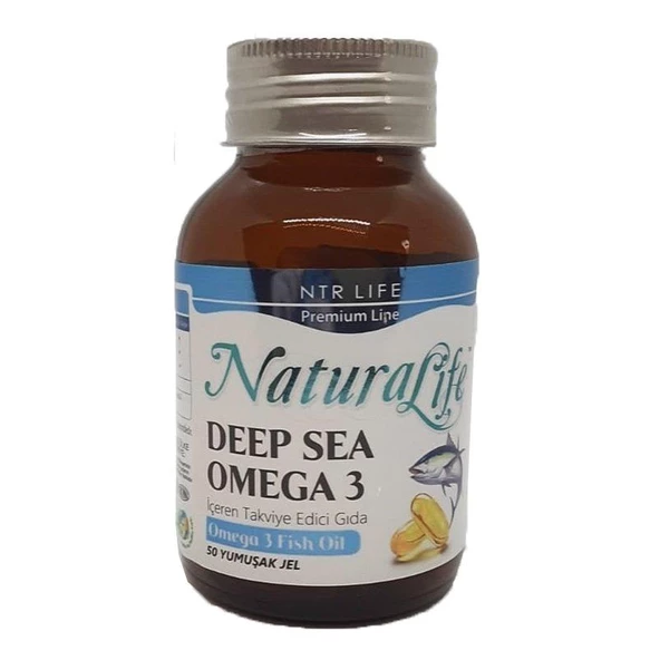 Natura Life Deep Sea Omega 3 Fish Oil  60 Softgel Kapsül - 1