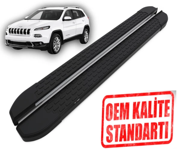 GRAND CHEROKEE 2005 2006 2007 2008 2009 2010 ARACA ÖZEL NEVADA SİYAH YAN BASAMAK ürün görseli 1