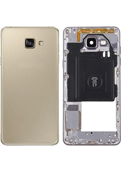 Gmr Samsung Galaxy Sm-A710F Kasa Kapak A7 2016 Gold