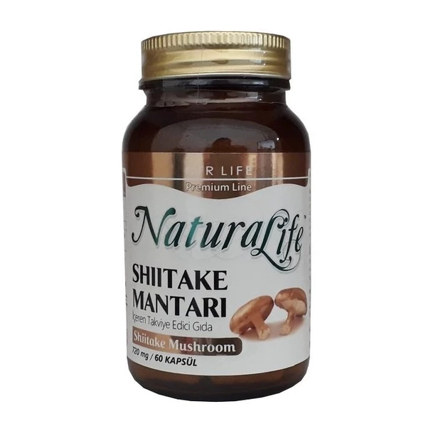Natura Life Shiitake Mushroom 60 Kapsül ürün görseli