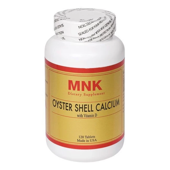 Mnk Oyster Shell Calcium With Vitamin D 120 Tablet ürün görseli