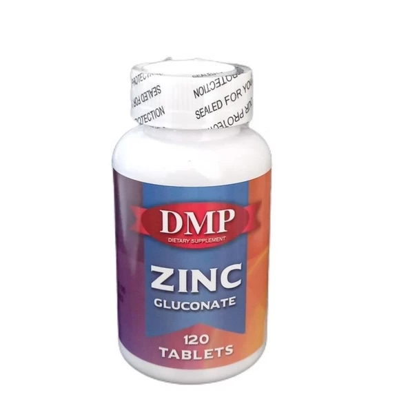 DMP Zinc Gluconate (Çinko) 120 Tablets ürün görseli