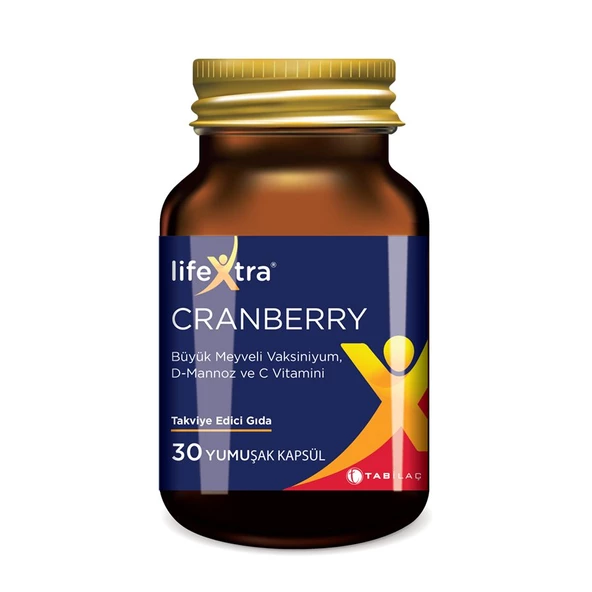 Lifextra Cranberry 30 Kapsül ürün görseli