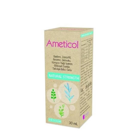 Ameticol Bitkisel İçerikli Damla 30ml - 1