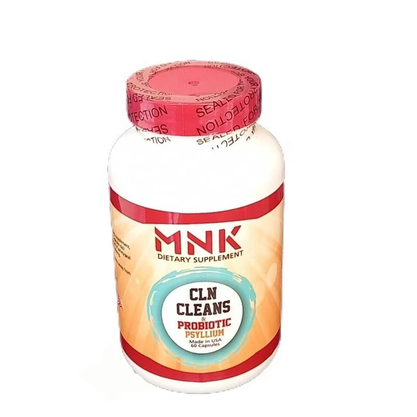 MNK CLN CLEANS Probiotic Psyllium 60 Kapsül ürün görseli