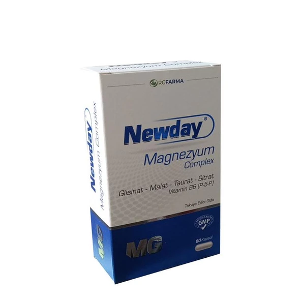 Newday Magnezyum Complex 60 Kapsül