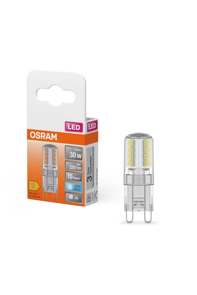 OSRAM LED PIN G9 2.6W KIRIK BEYAZ IŞIK - 2