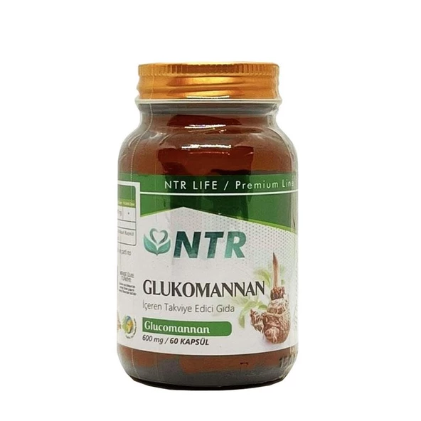 NTR Life Glukomannan 60 Kapsül