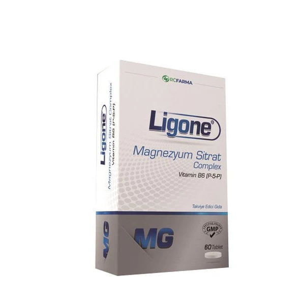 Ligone Magnezyum Sitrat 60 Tablet ürün görseli