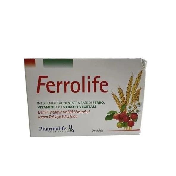 Pharmalife FERROLIFE 30 Tablet ürün görseli
