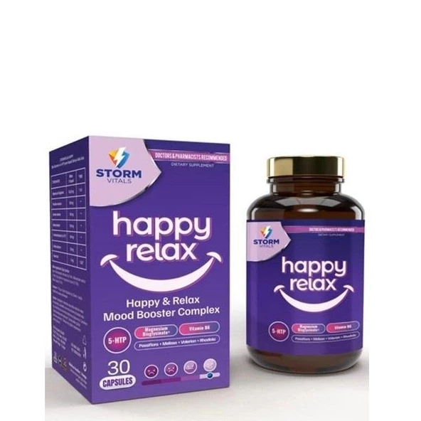 Storm Vitals Happy Relax 30 Kapsül ürün görseli