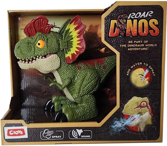 CTOYS Işıklı ve Sesli Buhar Çıkaran Dinozor QX026