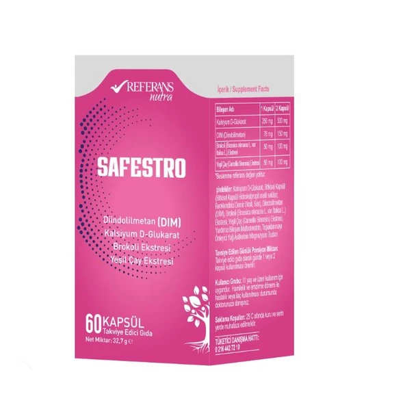Referans Safestro 60 Kapsül ürün görseli