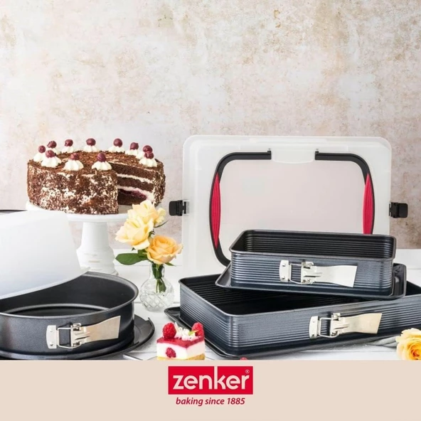 Zenker Deluxe Dikdörtgen Pişirme Tepsisi 28X18 Cm - 7