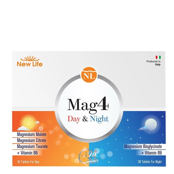 New Life Mag4 Day Night 30 + 30 Tablet ürün görseli