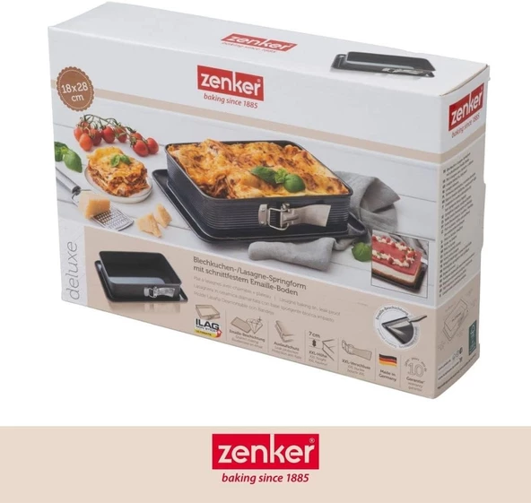 Zenker Deluxe Dikdörtgen Pişirme Tepsisi 28X18 Cm - 2