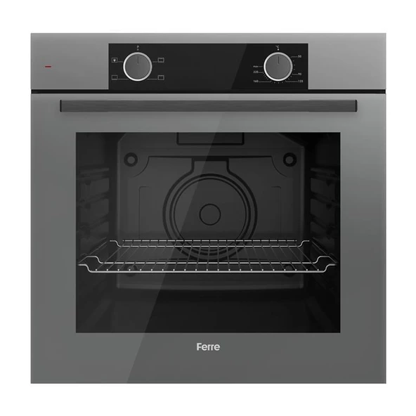 Ferre Pure Cs Serisi Gri Cam Ankastre Set D088 - CS208 - XE61CPR - 4