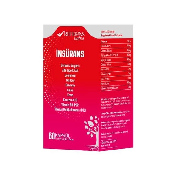 Referans İnsurans 60 Kapsül ürün görseli