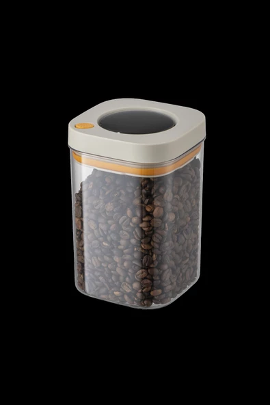 Pinmoo 3 lü Vakumlu Saklama Kabı Bej 380-1100-1800 - 3