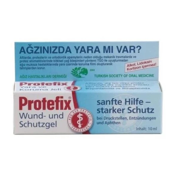 Protefix Ağız İçi Yara ve Koruma Jeli 10 ML