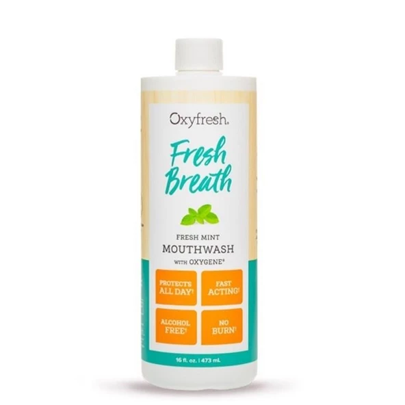 Oxyfresh Florürsüz Naneli Ağız Bakım Suyu 473 ml