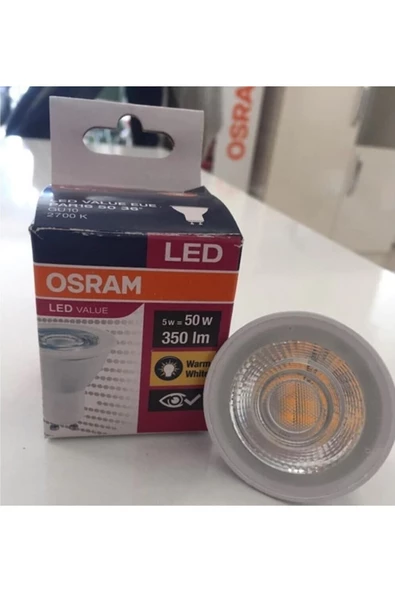 OSRAM LED GU10 SPOT LAMBA 4.5W SARI IŞIK - 3