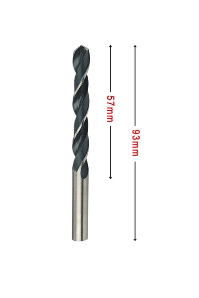 MTE 6mm HSS Silindirik Saplı Matkap Ucu - Resim 2