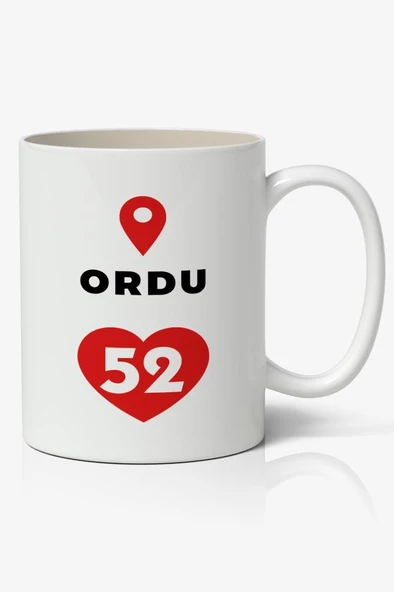 Ordu Baskılı Kupa Bardak Baskılı Kahve Kupa Bardak