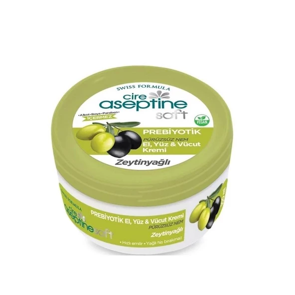 Cire Aseptine Soft Prebiyotik Zeytinyağlı 100ml