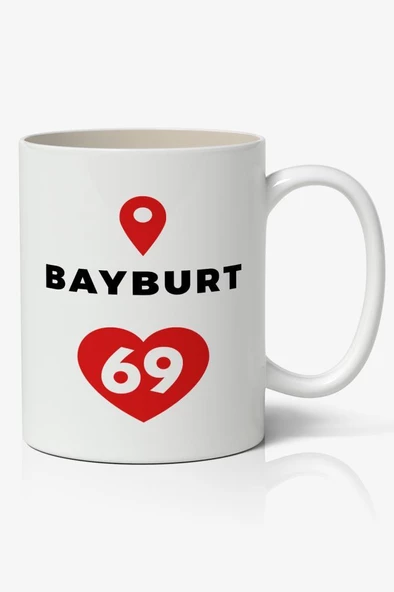 Bayburt Baskılı Kupa Bardak Baskılı Kahve Kupa Bardak