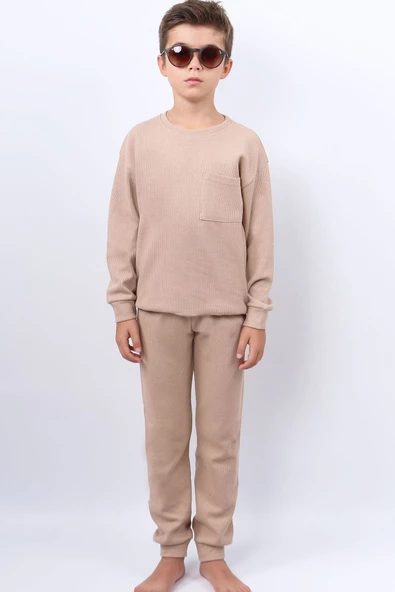 ERKEK ÇOCUK EŞOFMAN TAKIMI CEPLİ C12 ürün görseli