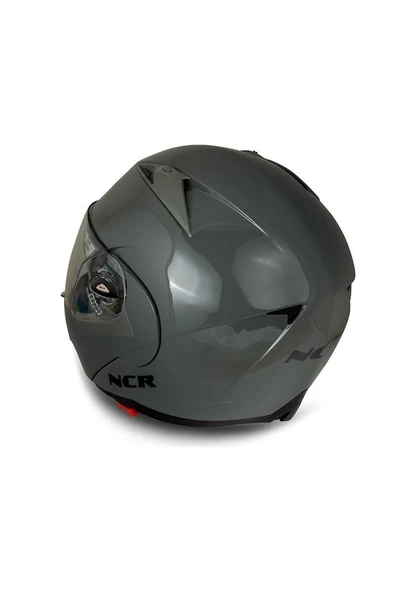 Ncr Çene Açılır Vizörlü Ece Belgeli Nardo Gri Kask - 4